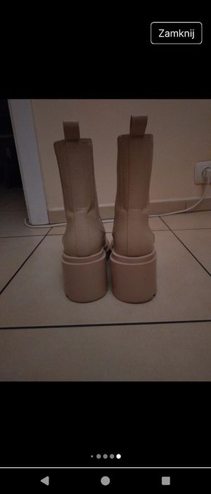 Botki na obcasie