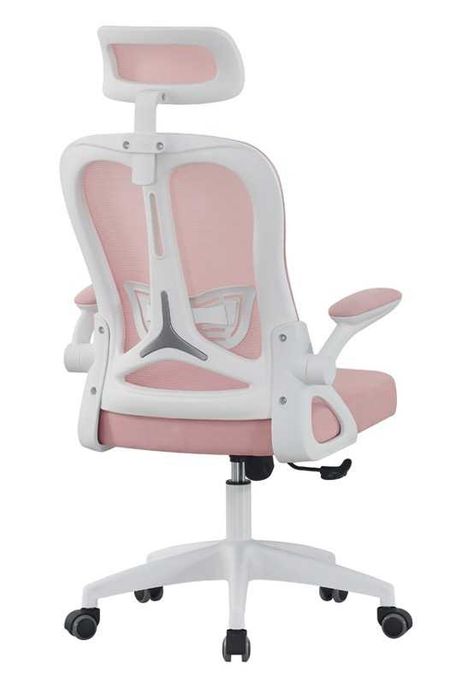 Fotel obrotowy HORSEKING RÓŻOWY ergonomiczny ms28 biurowy gamingowy