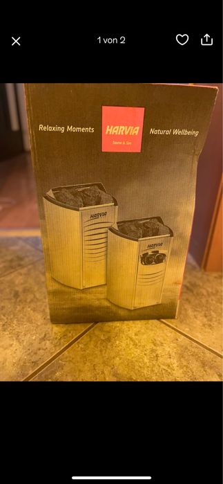 Nowy Piec do sauny Harvia o mocy 3,5 kw