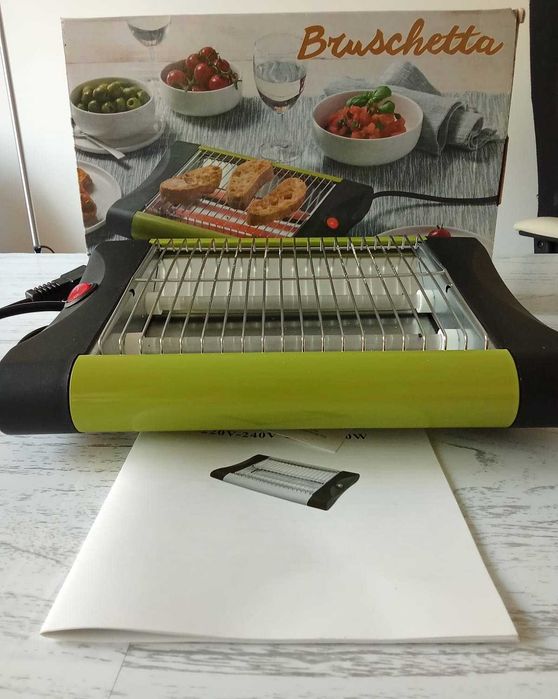 Bruschetta Grill Altura - 5cm x Largura 27.1cm x comprimento 20cm