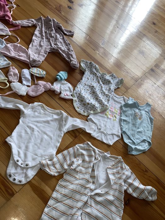 Czapeczki czapki niedrapki wiele sztuk różowe cena za wszystko