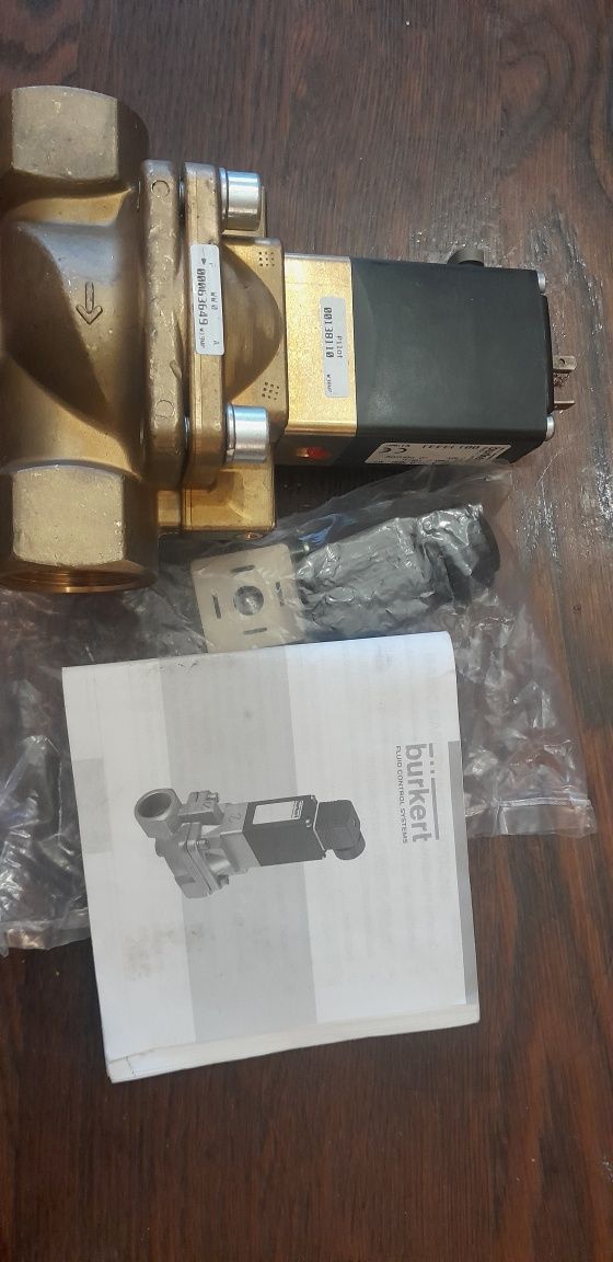 zawór odcinający do pompy ciepła elektromagnetyczny 1 cal
