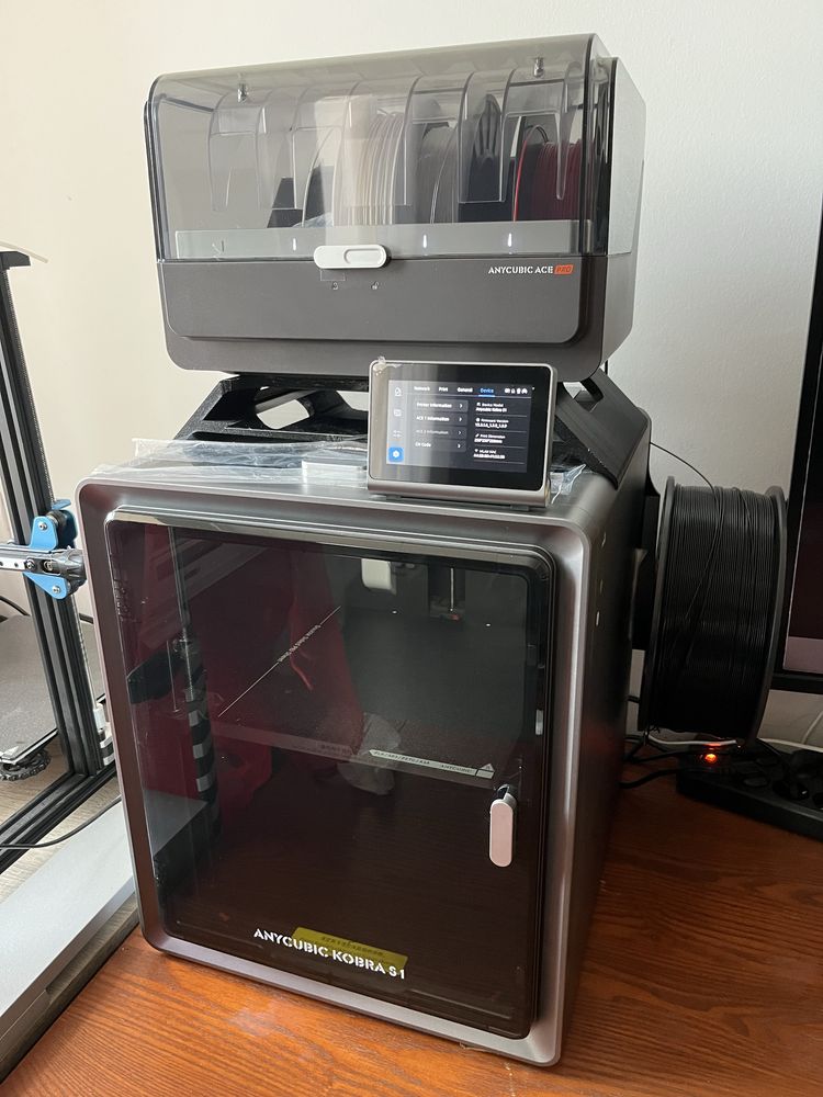 3д принтер anycubic kobra s1 combo