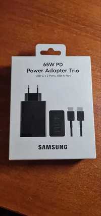 Зарядное устройство Samsung 65W Power Adapter Trio Black EP-T6530