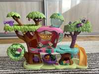 Domek drzewo do zabawy My Littlest Pet Shop + 6 figurek