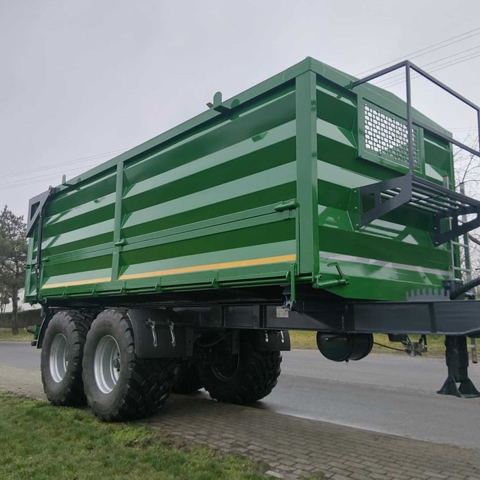 Tandem ROHR 20 T  koła 26.5 boczny wysyp wozidło przyczepa skorupowa