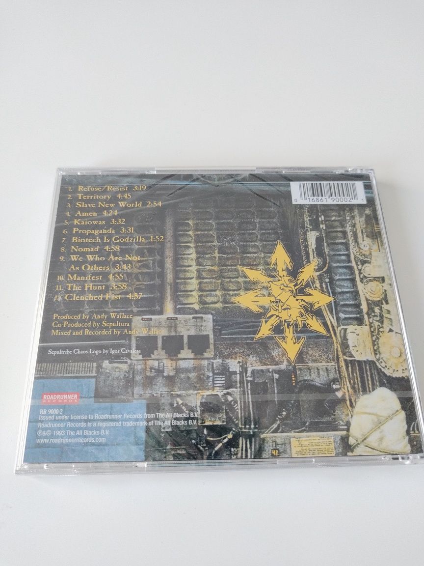 Płyta Sepultura „Chaos A.D.”