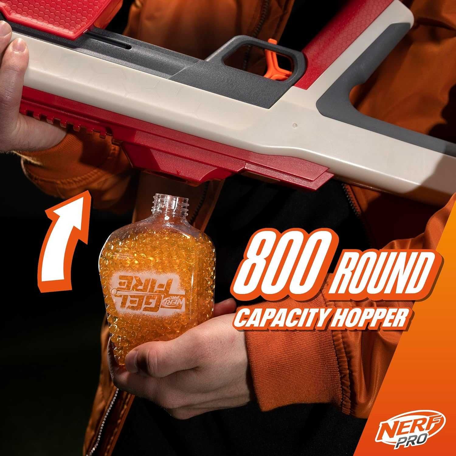 Бластер NERF Pro Gelfire Raid Blaster Дробовик Нерф Про Гельфайр Рэйд