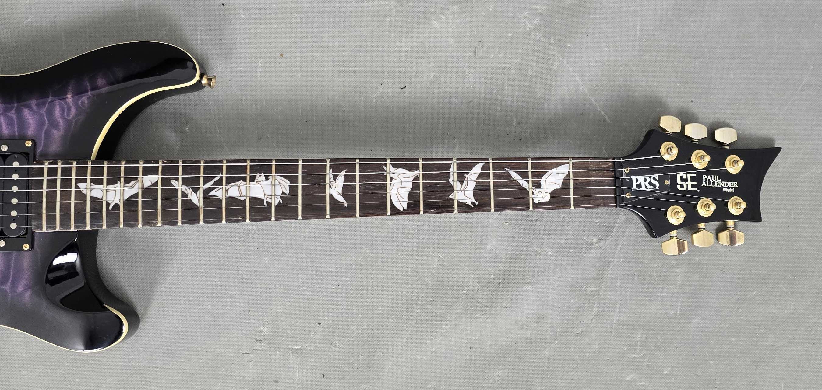 PRS SE Paul Allender Purple Burst Gitara. Chińska Bardzo Dobra Kopia