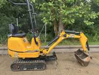 JCB 8008 cts mikro koparka 2019 2 łyżki stan bardzo dobry