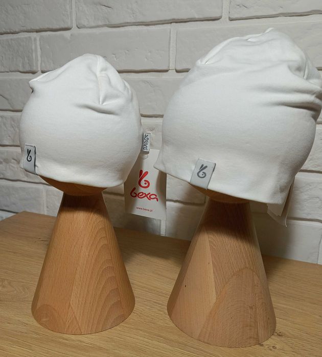 BEXA bawełniana biała czapka PRO roz. 44