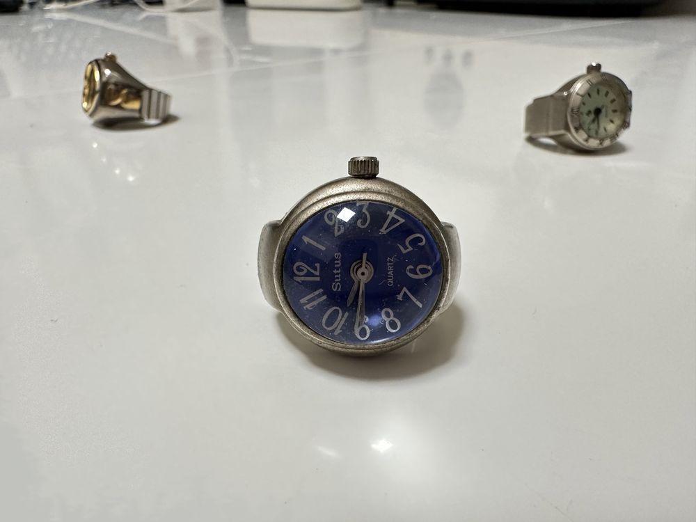 3 anéis relógio de coleção