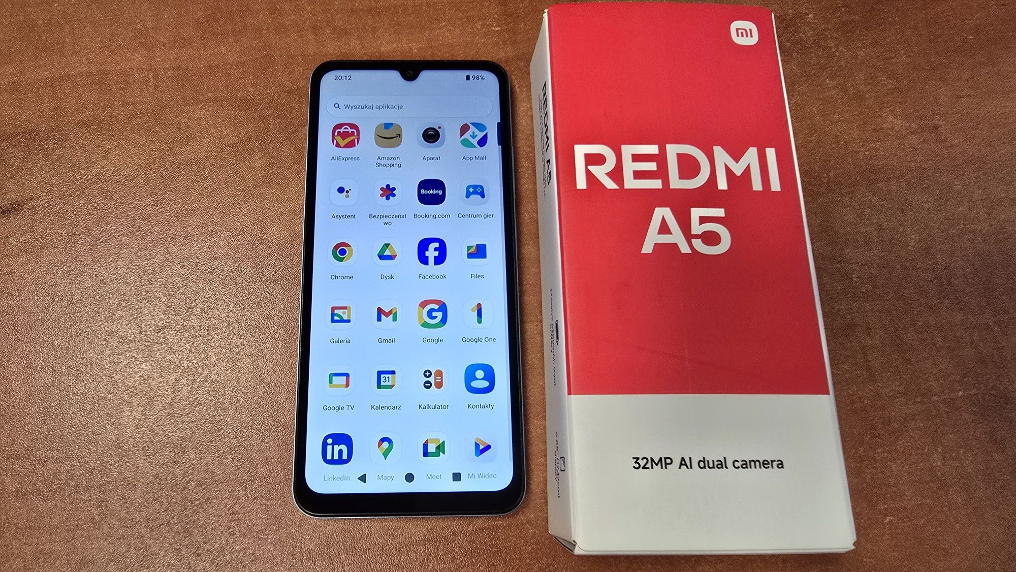 Xiaomi Redmi A5 Dual Sim 64GB/3GB RAM niebieski, stan bdb, gwarancja