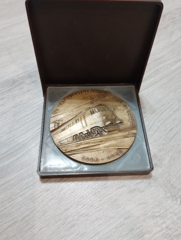 Medal PKP 50 lat Elektryfikacji Kolei