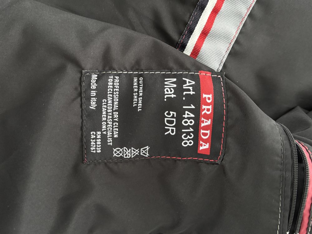 Куртка Prada Linea Rossa мужская