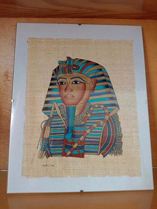 Conjunto Egípcio: Tarot Completo + Papiro + Imagens Temáticas