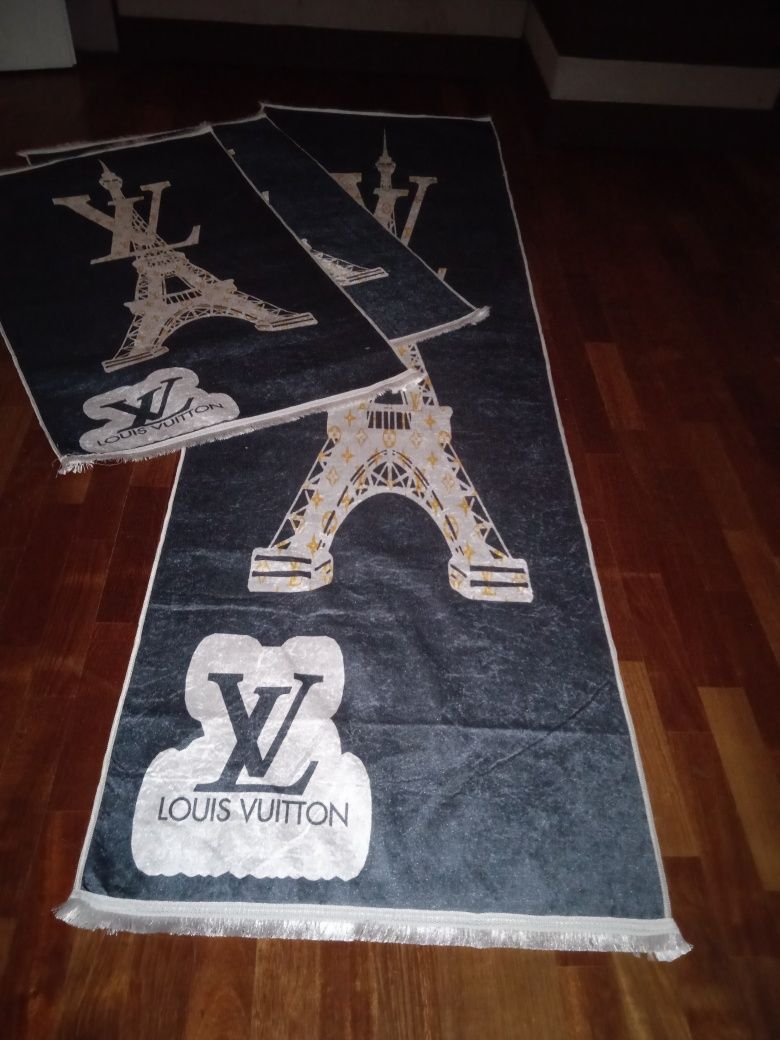 Dywany i chodniki 3 częściowe Louis Vuitton Wieza Eiffla. Promocja.