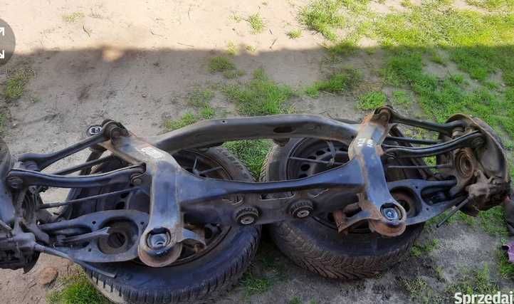 wózek sanki oś mercedes c w202 kombi sedan