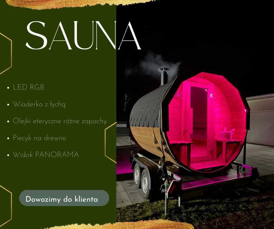 Sauna i Balia JACUZZI mobilna WYNAJEM