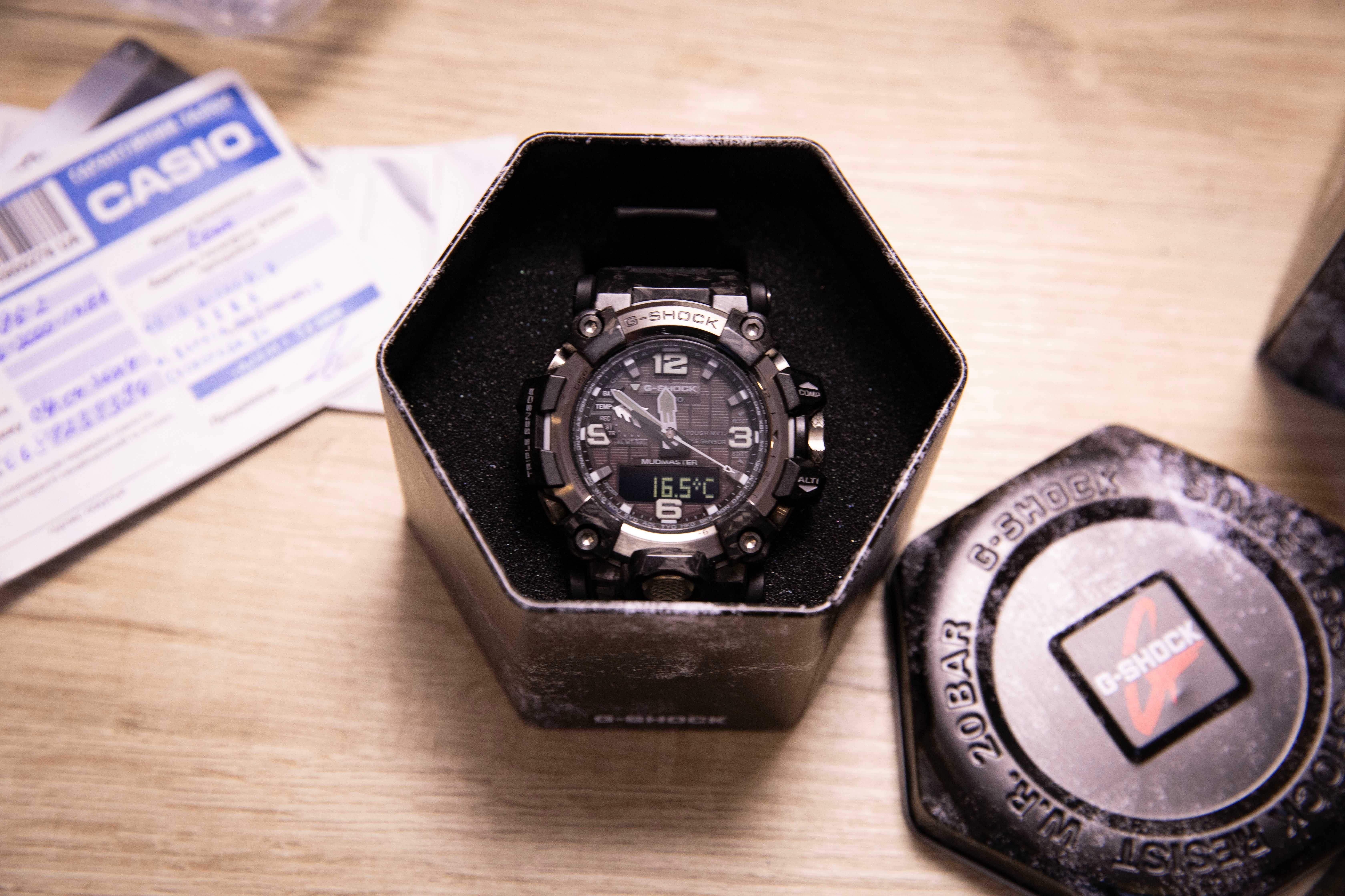 Часы Casio G-SHOCK Master of G GWG-2000-1A1ER состояние новых. Гаранти