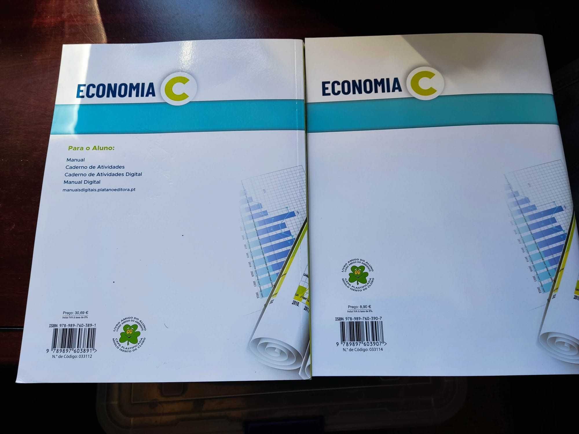 Livro e Caderno de Atividades Economia C, 12º ano