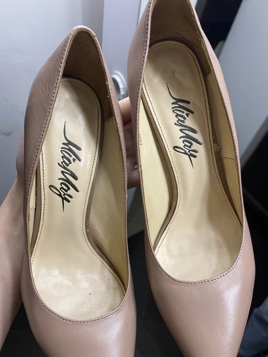 Бежеві туфлі / туфлі-човники, 38 розмір