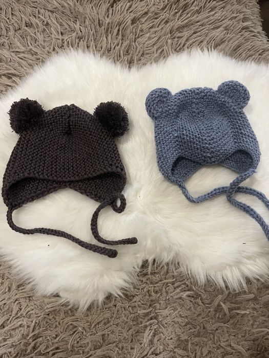 Детские шапочки для новорожденных