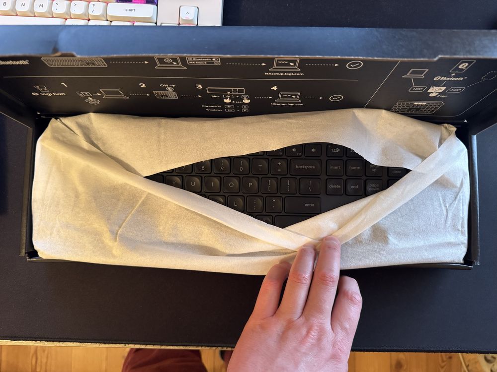 Клавіатура Logitech MX Keys S US/ ANSI Black