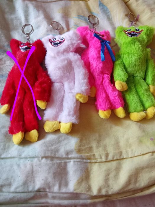 Игрушки брелки Хаги Ваги и Киси Миси