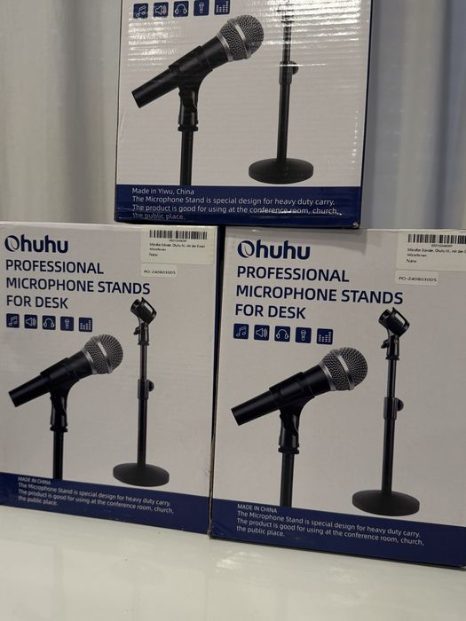 Suporte de microfones