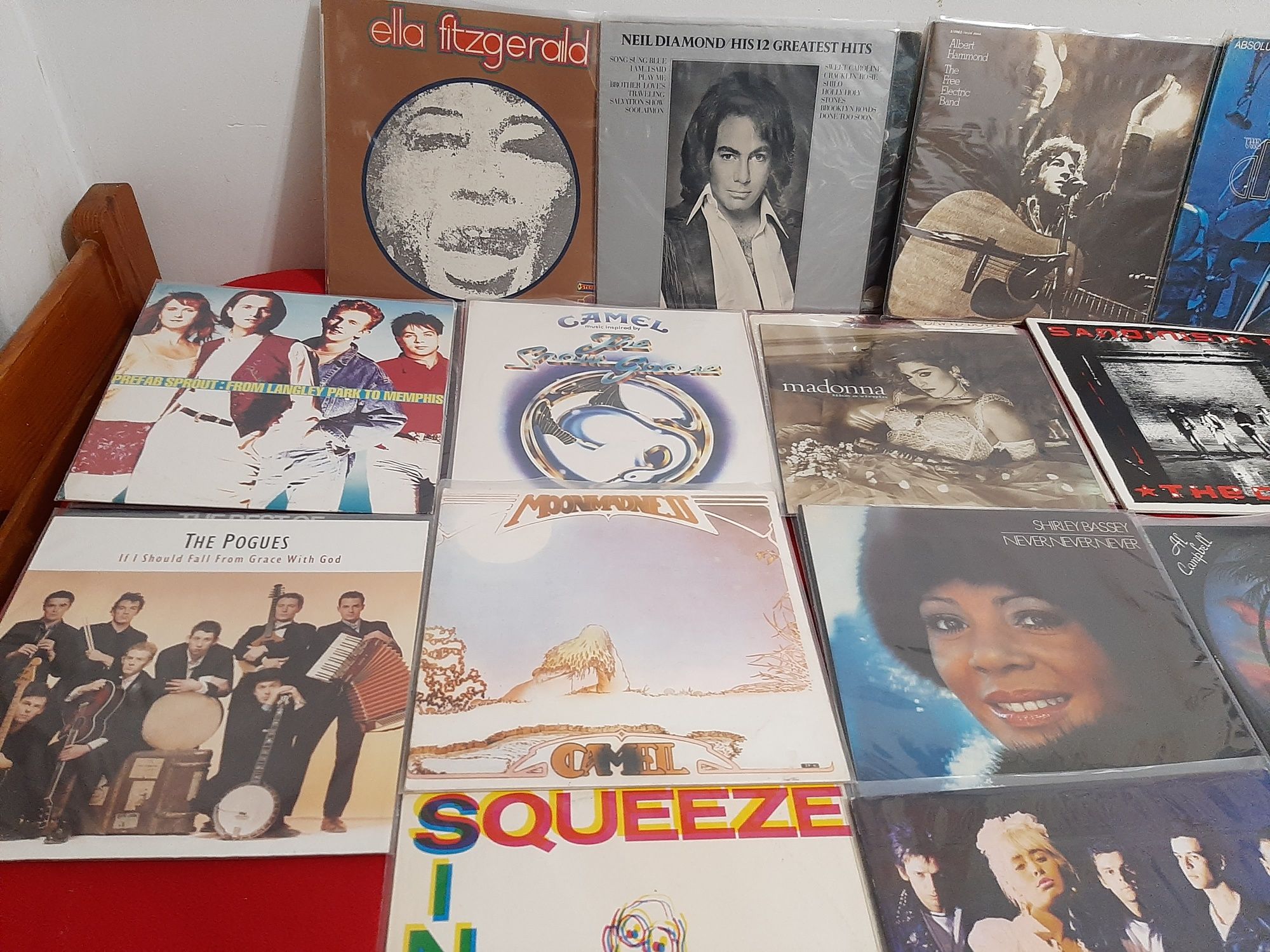 40 DISCOS VINIL vários estilos musicais