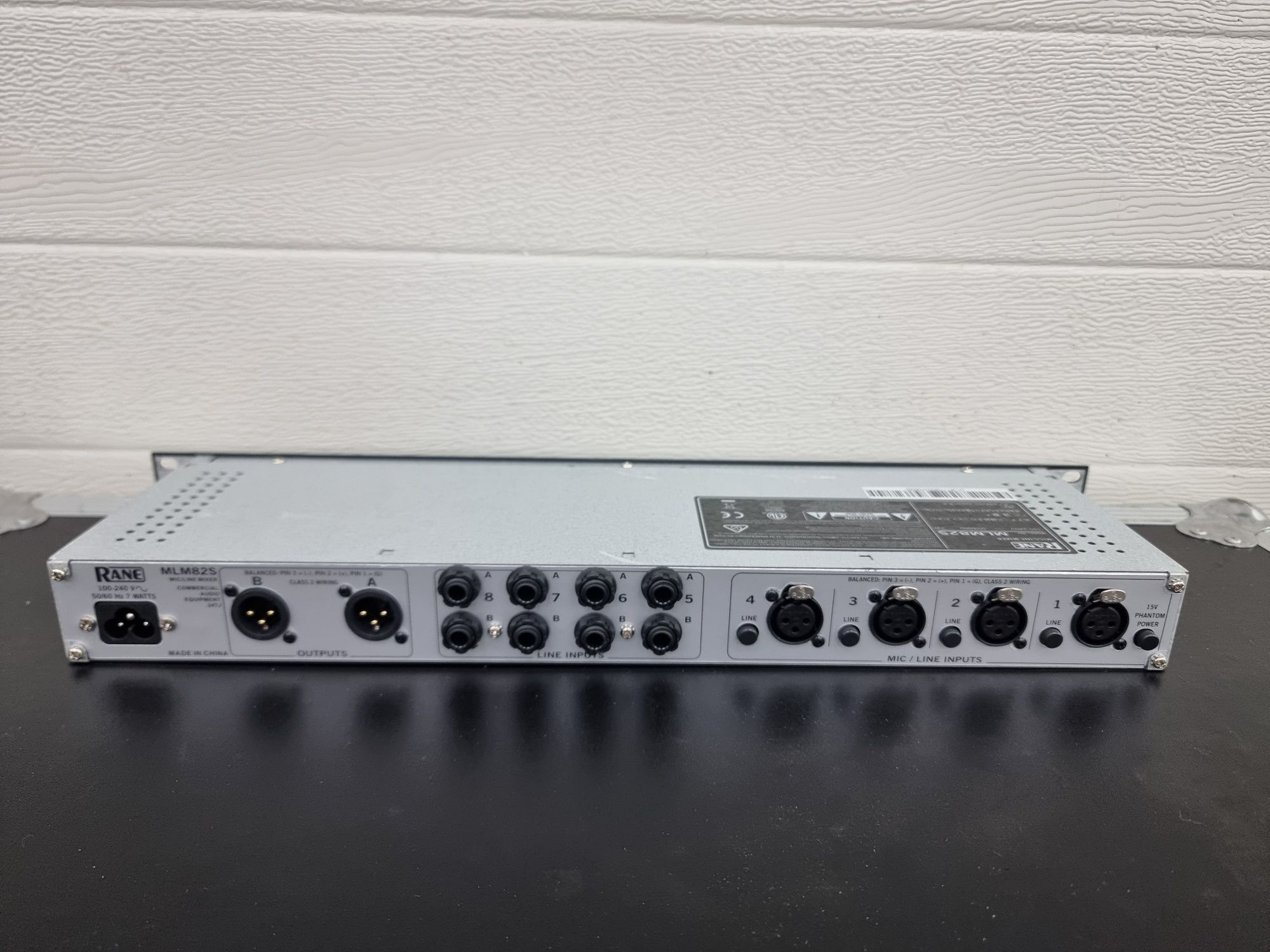 Mixer Rack studio Rane MLM 82S MIC line mixer 19"