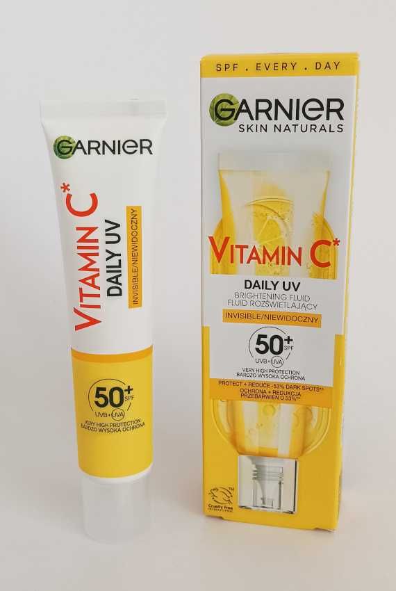 Garnier Skin Naturals Vitamin C Daily UV Invisible SPF50+ Fluid