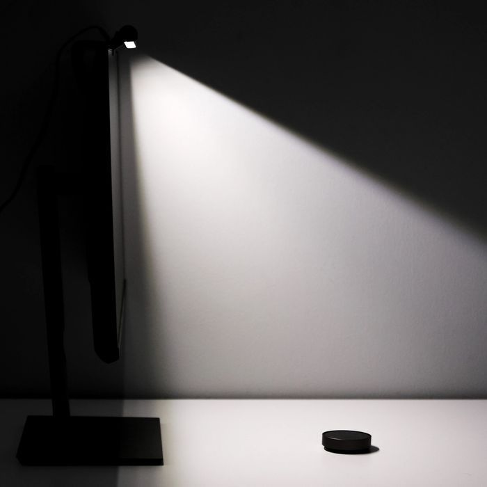 Elesense biurowa bezprzewodowo sterowana lampka LED na monitor czarny