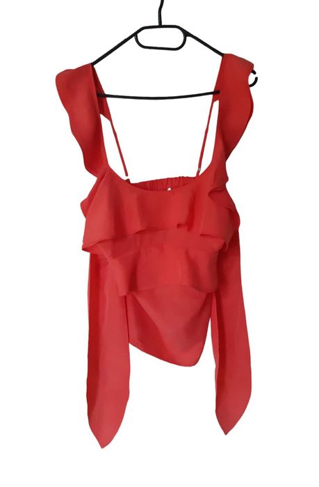 krótka bluzka top na lato