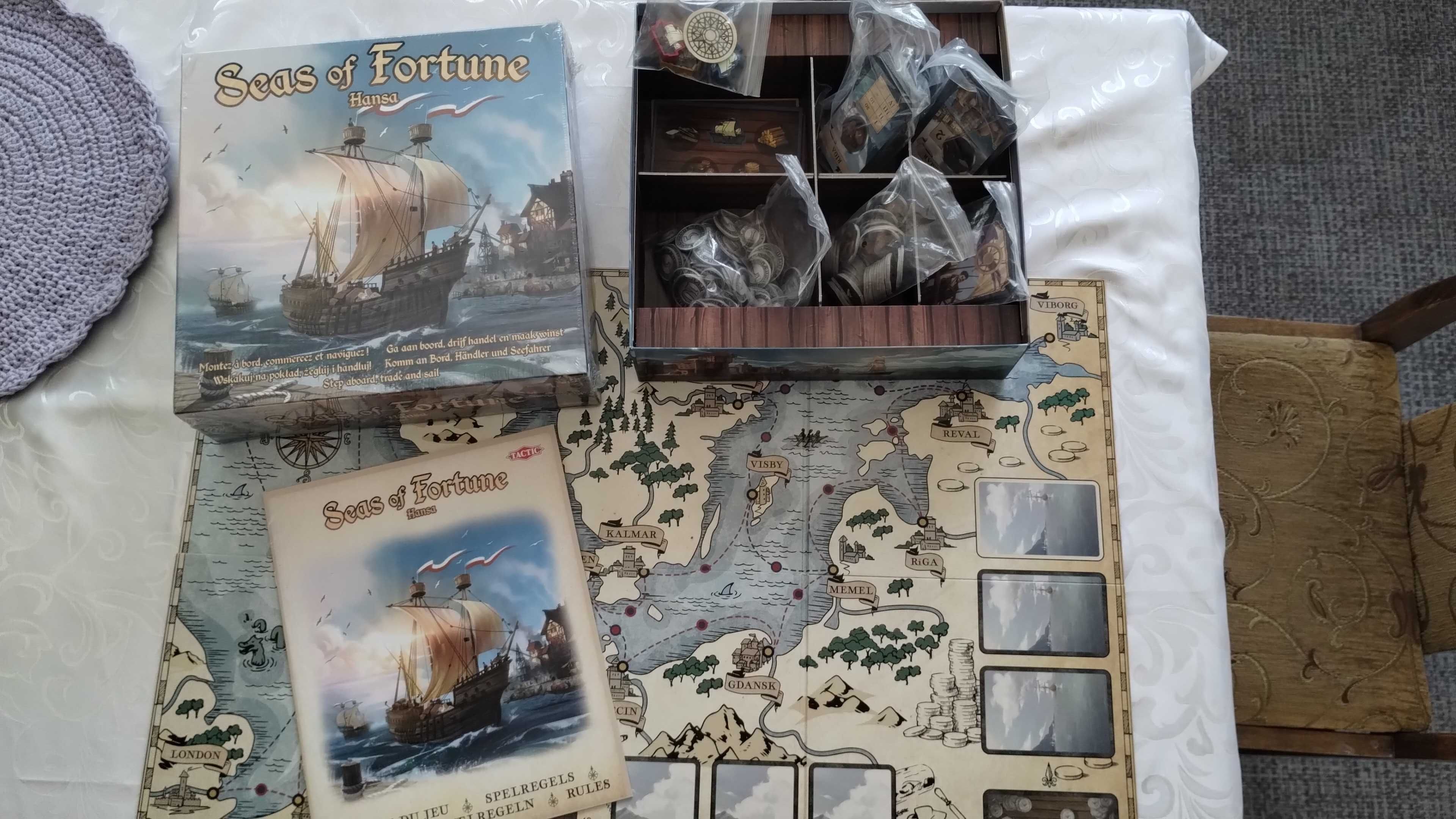 Seas of Fortune Gra Planszowa - Stan BDB