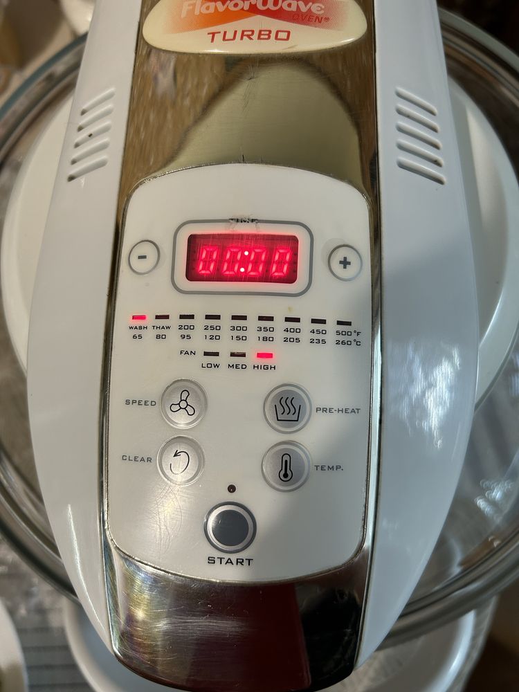 Аерогриль Flavor wave oven turbo AX797DH + набір аксесуарів