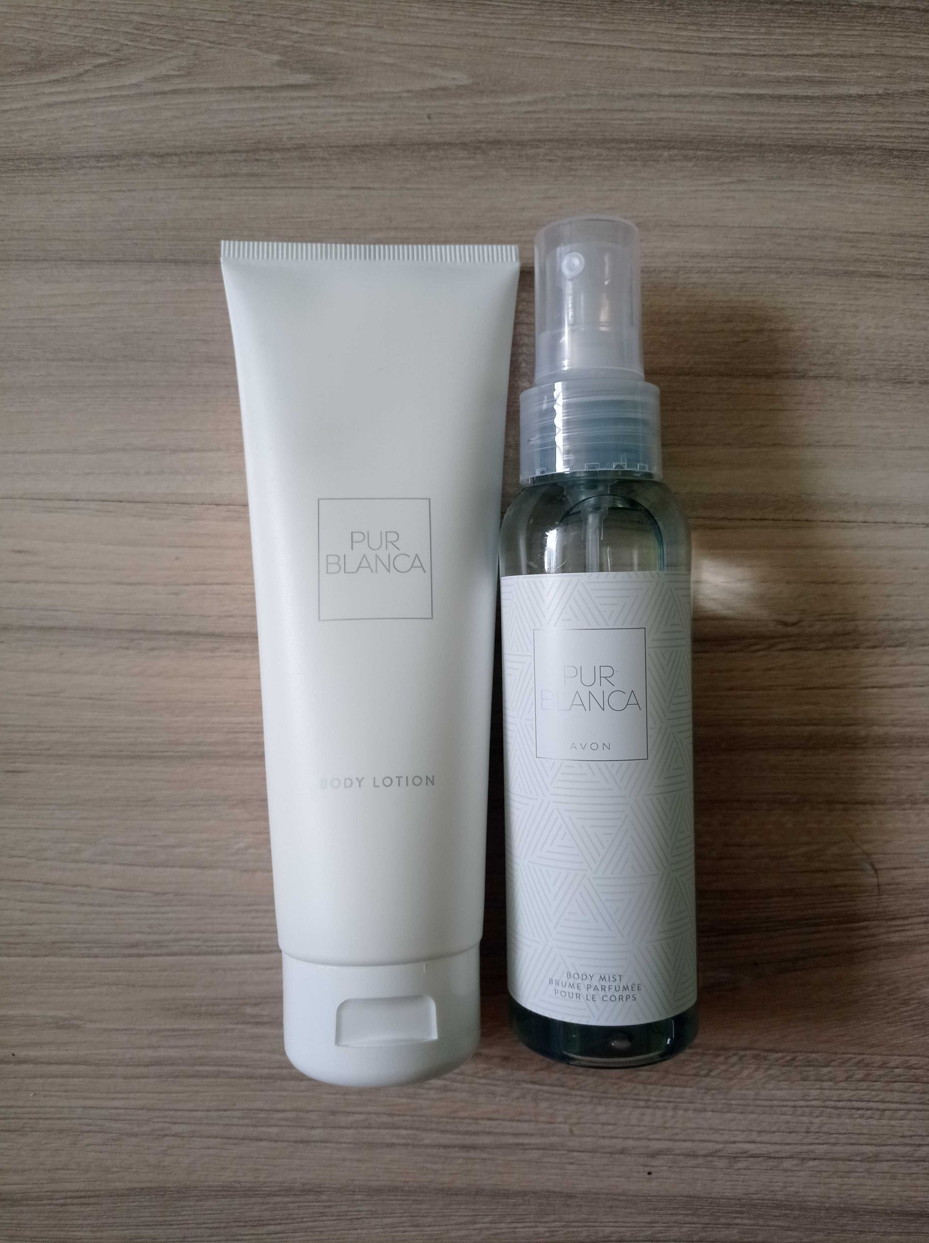 AVON Pur Blanca - balsam nawilżający + mgiełka zapachowa