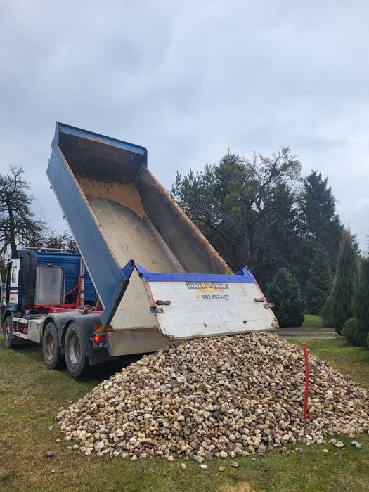Usługi transportowe wywrotkami, wynajem kontenerów ,auto laweta.