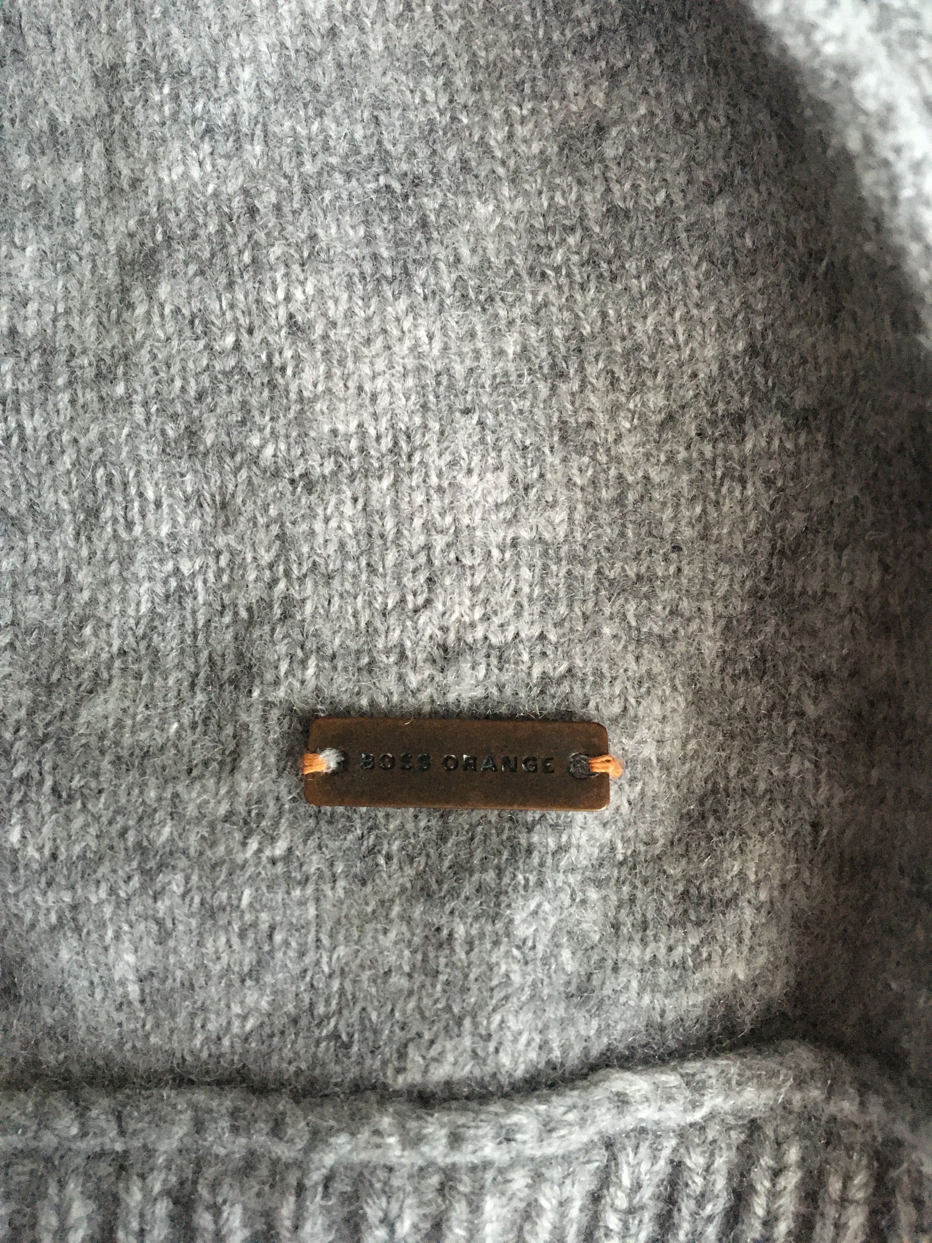 Sweter Hugo Boss Orange-100% virgin wool unisex