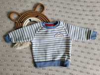 Bluza w paseczki rozmiar 68