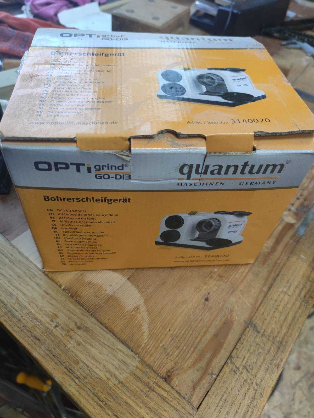 заточка сверл, станок, Quantum OPTi