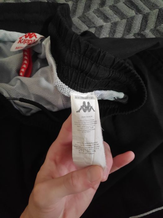 Нейлонові штани Kappa на лампасах розмір: М