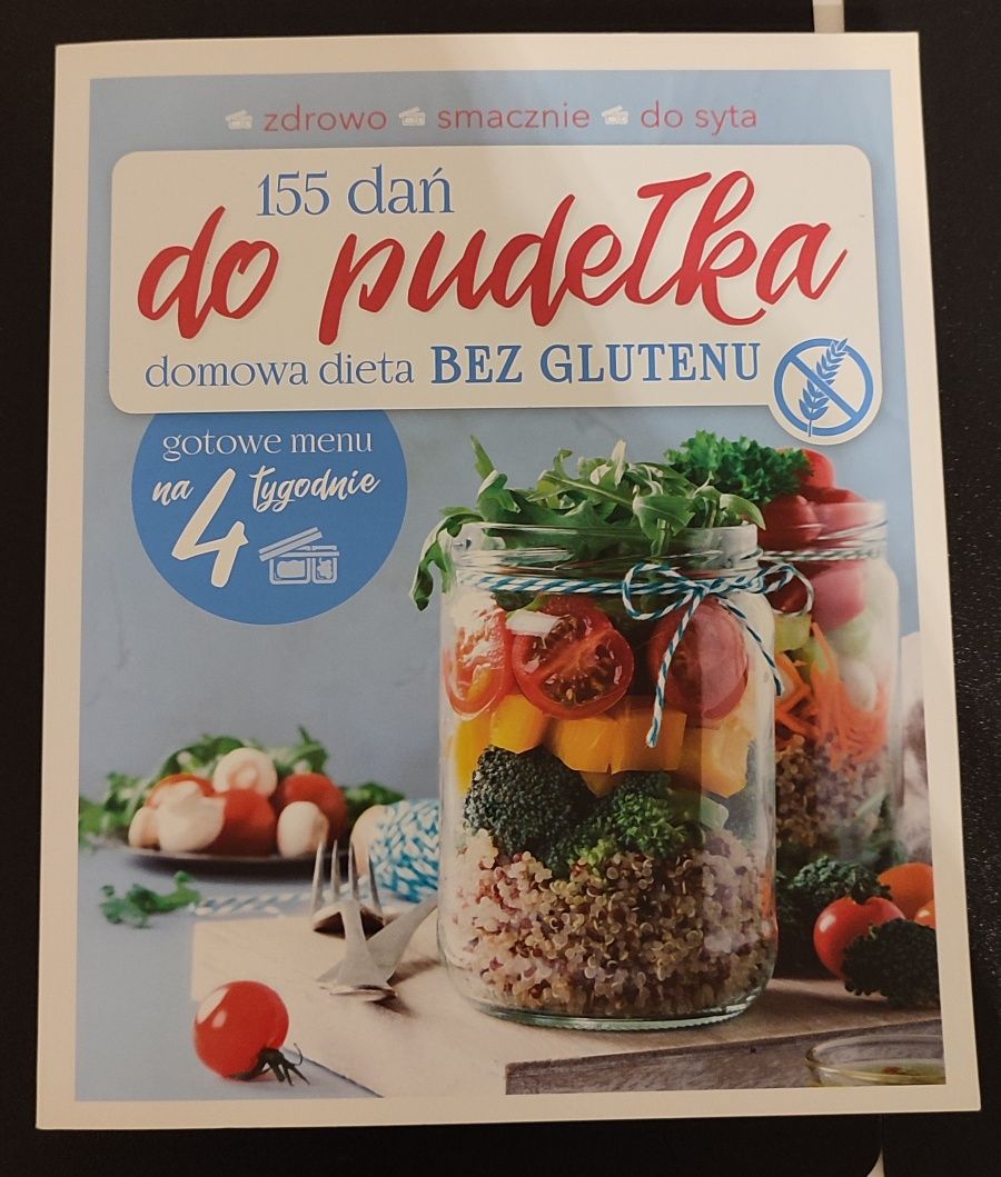 Książka z przepisami bez glutenu