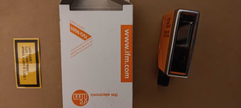 Dalmierz laserowy, Czujnik refleksyjny ifm  O5D100 - O5DLCPKG/US