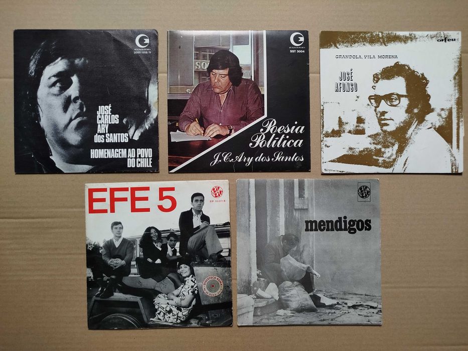 Discos Vinil Musica Portuguesa - Vinis Antigos Singles e EP's