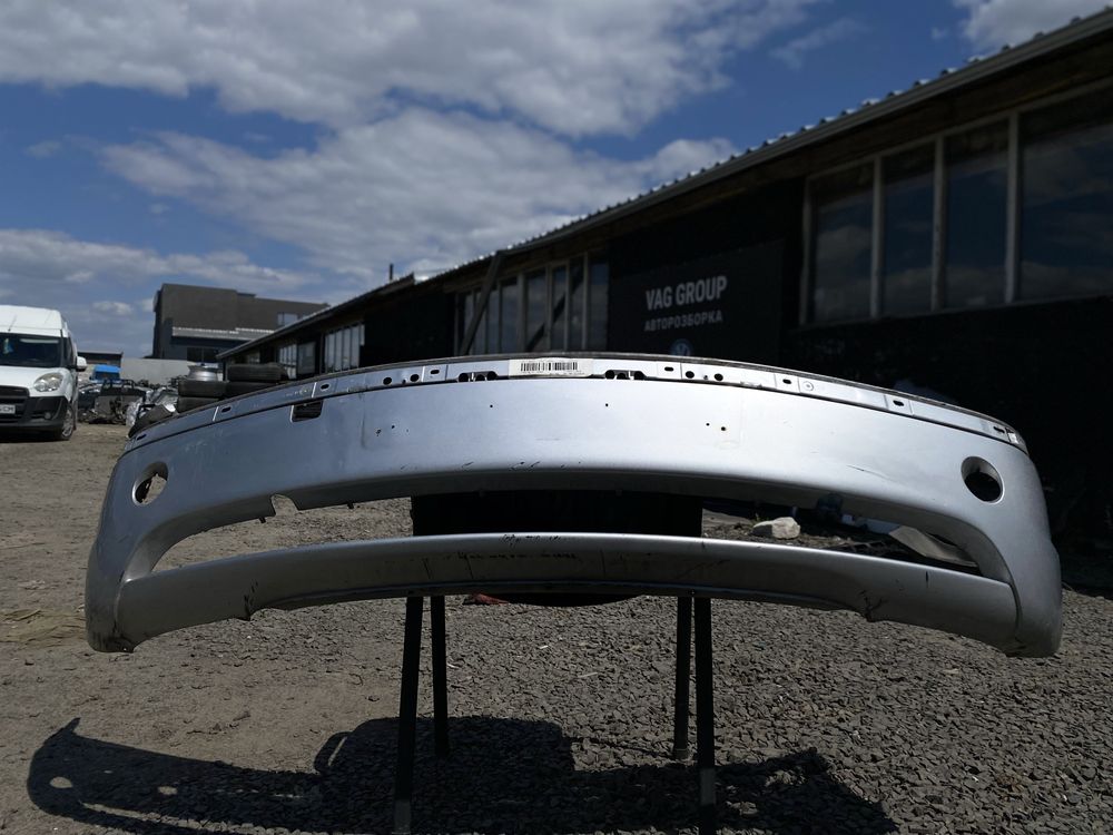 Передній Бампер BMW E46 Рестайл Titan Silver 354 БМВ Е46 Сірий