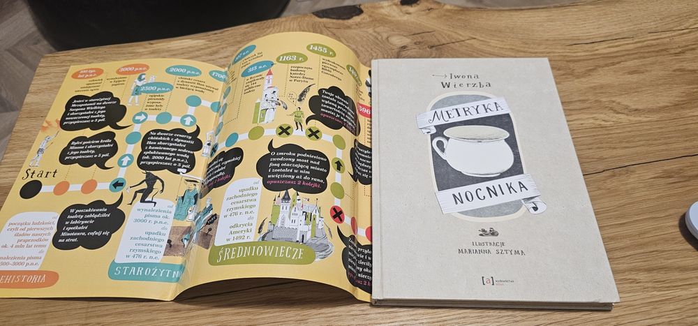 Metryka Nocnika - Iwona Wierzba, ilustracje Marianna Sztyma