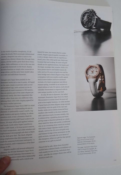 Catálogo revista - Omega Lifetime - Issue 5, 2009-10