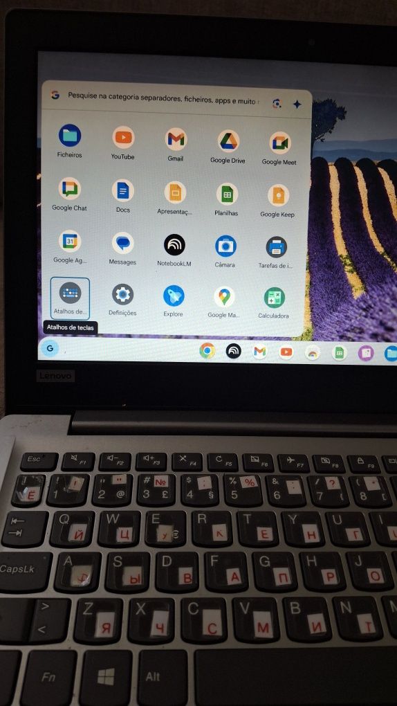Portátil Lenovo cromebook
